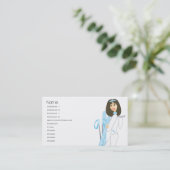 Cartes de ski-Brunette (Debout devant)