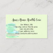 Cartes de soins de santé Green Sea Glass (Devant)