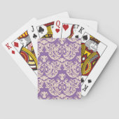 Cartes de soirée de jeu rétro-vintage (dos)
