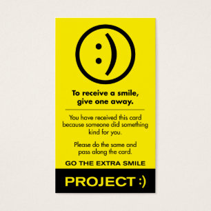 Cartes de sourire