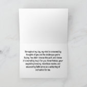 Cartes de sourire d’encouragement pour les personn (Intérieur)