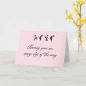 Cartes de Soutien - Cheerleaders (Fleur jaune)