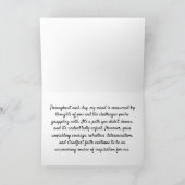 Cartes de soutien pour les patients atteints de ca (Intérieur)