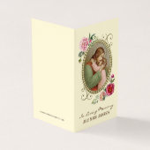 Cartes de souvenir funéraire catholiques religieus (Extérieur)