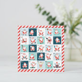 Cartes de sport pour les fêtes de Noël (Debout devant)