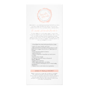 Cartes de support pour le placenta Cie. de