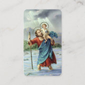 Cartes de Sympathie de la prière Memorial St Chris (Devant)