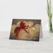 Cartes de Sympathie Noël | Nous vous souhaitons la (Devant)