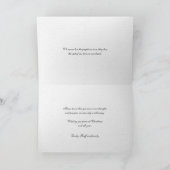 Cartes de Sympathie Noël | Thoughts (Intérieur)