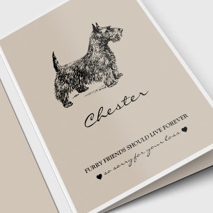 Cartes de Sympathie pour animaux Meilleur ami Fo