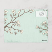 Cartes de sympathie pour le jardin (Dos)