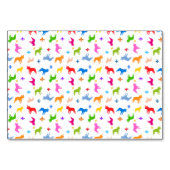 Cartes de table Bouledogues Français (Dos)