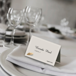 Cartes de Table Classiques et Élégantes
