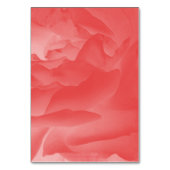 Cartes De Table, Customisées, Rose De Corail (Dos)