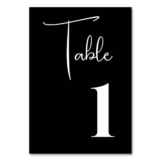 Cartes de table de mariage (Par défaut)