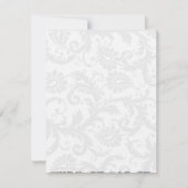 Cartes de table de mariage à plier et marquer soi- (Devant)