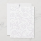 Cartes de table de mariage de tente de pli et de s (Devant)