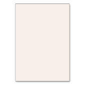 Cartes de table de mariage en crème vert olive Old (Dos)