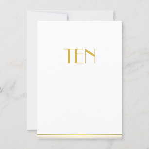 Cartes de Table de Mariage Gatsby Le Magnifique Di