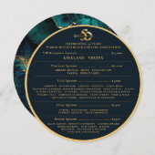 Cartes de table de niveau de parrainage (Devant / Derrière)