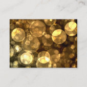 Cartes de table de réception Bat mitzvah Black Gol (Dos)