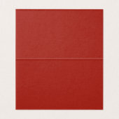 Cartes de table décoratives pour pâtes italiennes (Inside Unfolded)