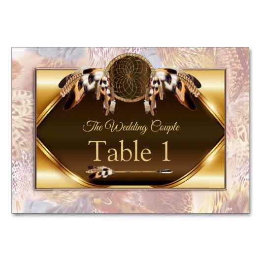 Cartes de table Dream Catcher (Devant)