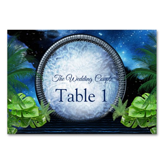 Cartes de table Galaxy-Portal (Devant)