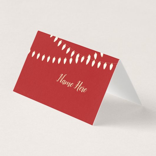 Cartes de table lumineuses et joyeuses (Front)
