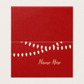 Cartes de table lumineuses et joyeuses (Outside Unfolded)