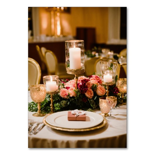 Cartes de table mariage (Dos)