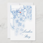 Cartes de table Mariage de Linekin Bay (Devant)