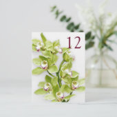 Cartes de table Mariage florales pour orchidées de (Debout devant)