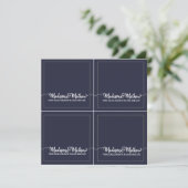 Cartes de table Mariage Twin Flame (Debout devant)