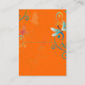 Cartes de table Papillons + Libellules de PixDezin (Dos)