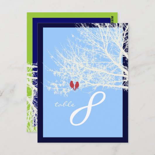 Cartes de table PixDezines (Devant / Derrière)