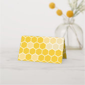 Cartes de table pour Baby Shower Abeille (Dos)