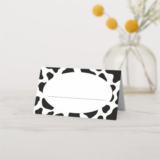 Cartes de table pour fête d'anniversaire thème Vac (Devant)