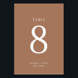 Cartes de table Rustique Mariage simple photo coul<br><div class="desc">Voici nos Cartes de Table Rustique Mariage Simple Photo, conçues pour ajouter une touche de charme rustique et de personnalisation à votre journée spéciale. Conçues avec une attention minutieuse aux détails, ces cartes de table marient harmonieusement simplicité et élégance, en s'assurant de compléter n'importe quel décor mariage. Au premier plan,...</div>