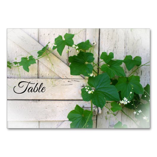 Cartes de table Wild grapevine (Devant)