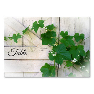 Cartes de table Wild grapevine