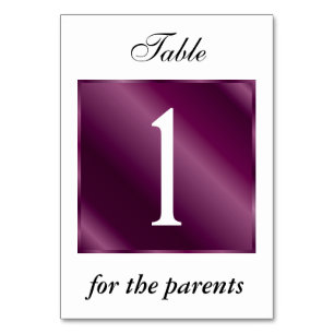 Cartes de tableau à dégradé violet