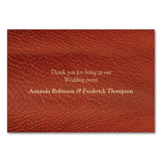 Cartes de tableau géométrique en cuir et daim (Dos)