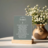 Cartes de tableau Mariage de sièges Fleurs de prai