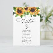 Cartes de tableau Mariage de tournesol (Debout devant)