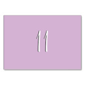 Cartes de tableau violet clair (Dos)