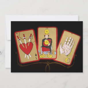 Cartes de Tarot Carte d'invitation