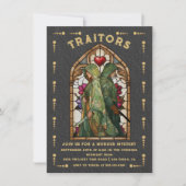 Cartes de tarot meurtrières des traîtres aux vitra (Devant)
