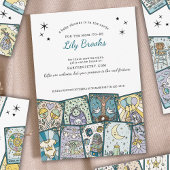 Cartes de Tarot Thème Faire-Part de Naissance
