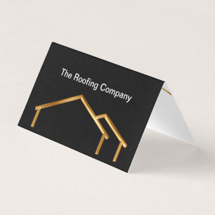 Cartes de tente de service de toiture pliée modern